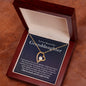 Gift for our Granddaughter - In My Heart Necklace 14k White Gold / 18k Gold