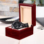 Gift Watch for Dad - Personalized Message Engraving - Birthday, Anniversary, Wedding