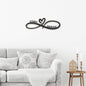 Infinity Love Couples Names Personalized Custom Metal Wall Art