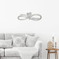 Infinity Love Couples Names Personalized Custom Metal Wall Art