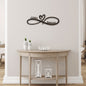 Infinity Love Couples Names Personalized Custom Metal Wall Art