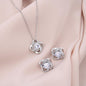 Love Knot Earring & Necklace Set - To my Wife