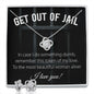 Get Out Of Jail Free - Jewelry, Necklace, Earrings - Wife, Girlfriend