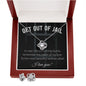 Get Out Of Jail Free - Jewelry, Necklace, Earrings - Wife, Girlfriend