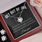 Get Out Of Jail Free - Jewelry, Necklace, Earrings - Wife, Girlfriend