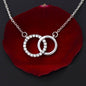 To My Daughter, Love Mom - Good Mom Perfect Pair Necklace