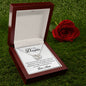 To My Daughter, Love Mom - Good Mom Perfect Pair Necklace