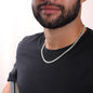 To My Amazing Husband, My Rock - Cuban Link Necklace - Gift for Husband from Wife