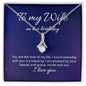 Alluring Beauty necklace - Wife Birthday