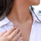 To My Daughter - From Dad- Delicate Heart Necklace