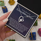Gift for our Granddaughter - In My Heart Necklace 14k White Gold / 18k Gold