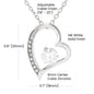 To My Mommy - Baby Bump - Keep me in your heart - Necklace Gift for Expecting Mom