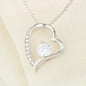 To My Daughter - Forever In My Heart Necklace