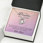To My Daughter - Forever In My Heart Necklace