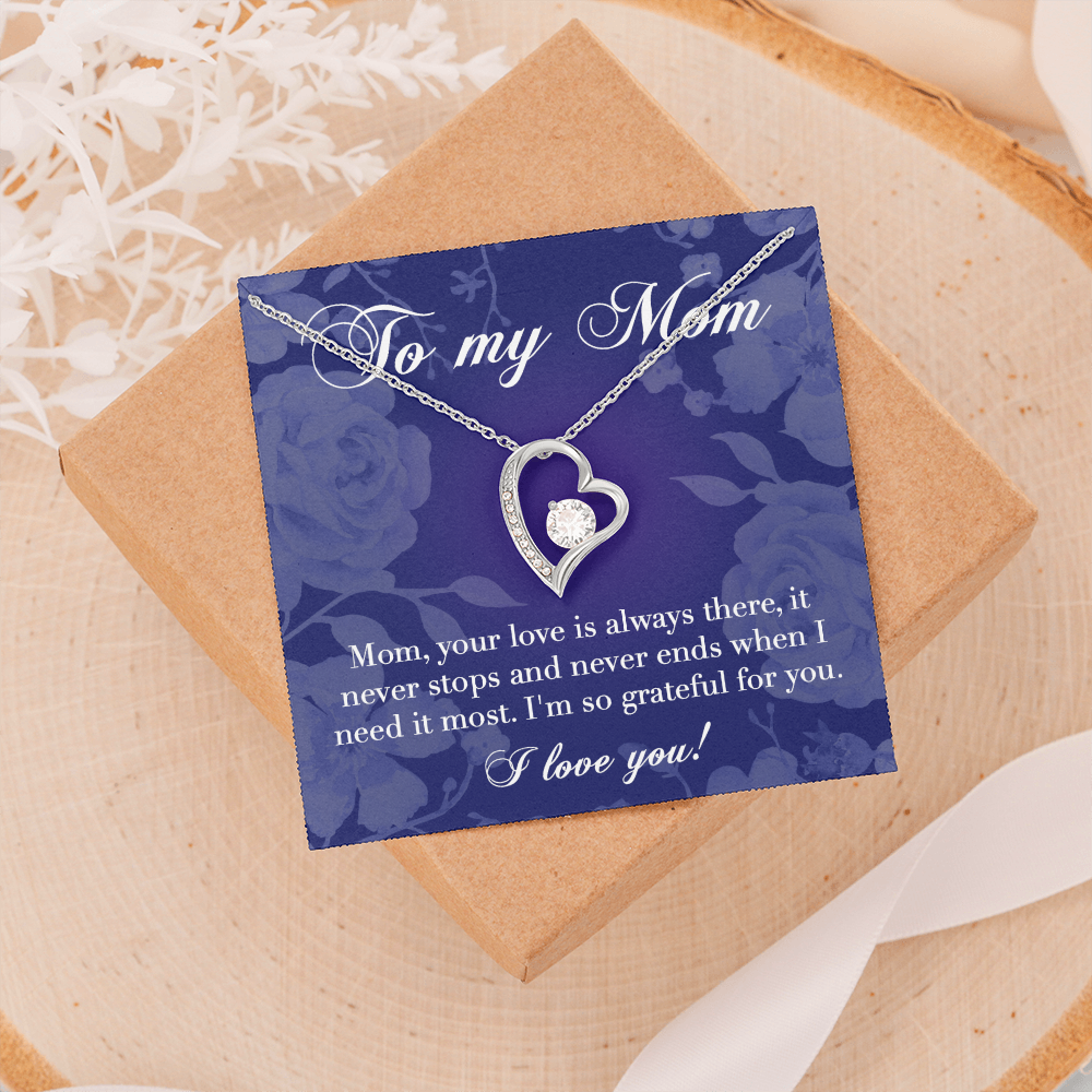 Forever Love Necklace - To my Mom