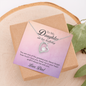 To My Daughter - Forever In My Heart Necklace