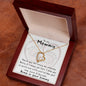To My Mommy - Baby Bump - Keep me in your heart - Necklace Gift for Expecting Mom