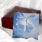 Stainless Steel Cross Necklace - May the Lord Bless You