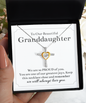 To Our Beautiful Granddaughter - Sterling Silver Cross Necklace - Save $5 thru 10/31 at checkout