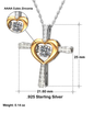 To Our Beautiful Granddaughter - Sterling Silver Cross Necklace - Save $5 thru 10/31 at checkout
