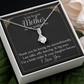 Mother of the Bride Necklace Gift from Daughter