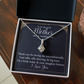 Mother of the Bride Necklace Gift from Daughter