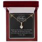 Mother of the Bride Necklace Gift from Daughter