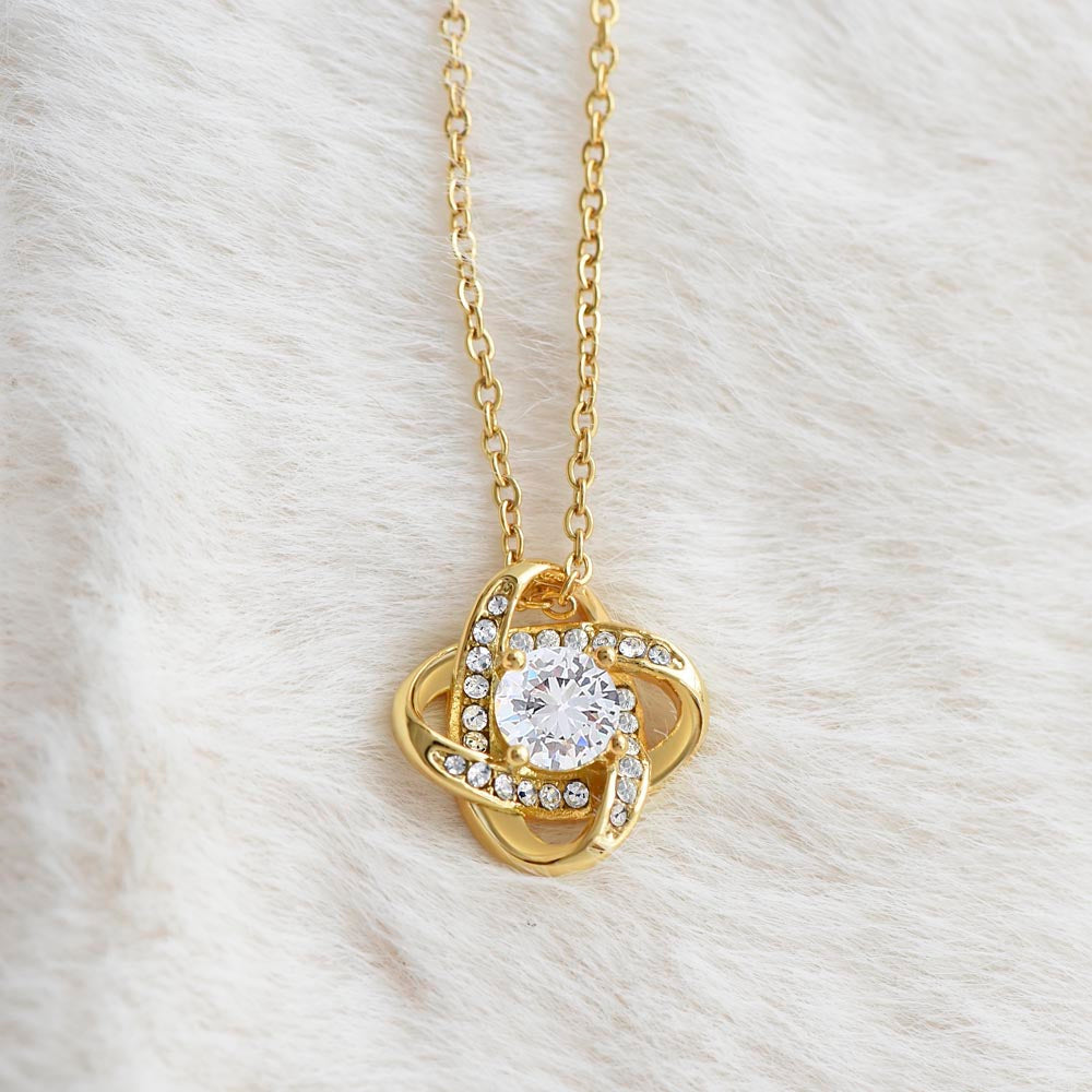 To My Daughter Love Dad Love Know Necklace