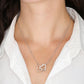 Interlocking Hearts necklace - To My Queen