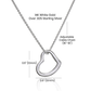 To My Daughter, My Pride and Joy - Delicate Heart Necklace