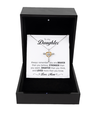 Load image into Gallery viewer, Daughter - You are Braver, Stronger, Smarter than you know - white
